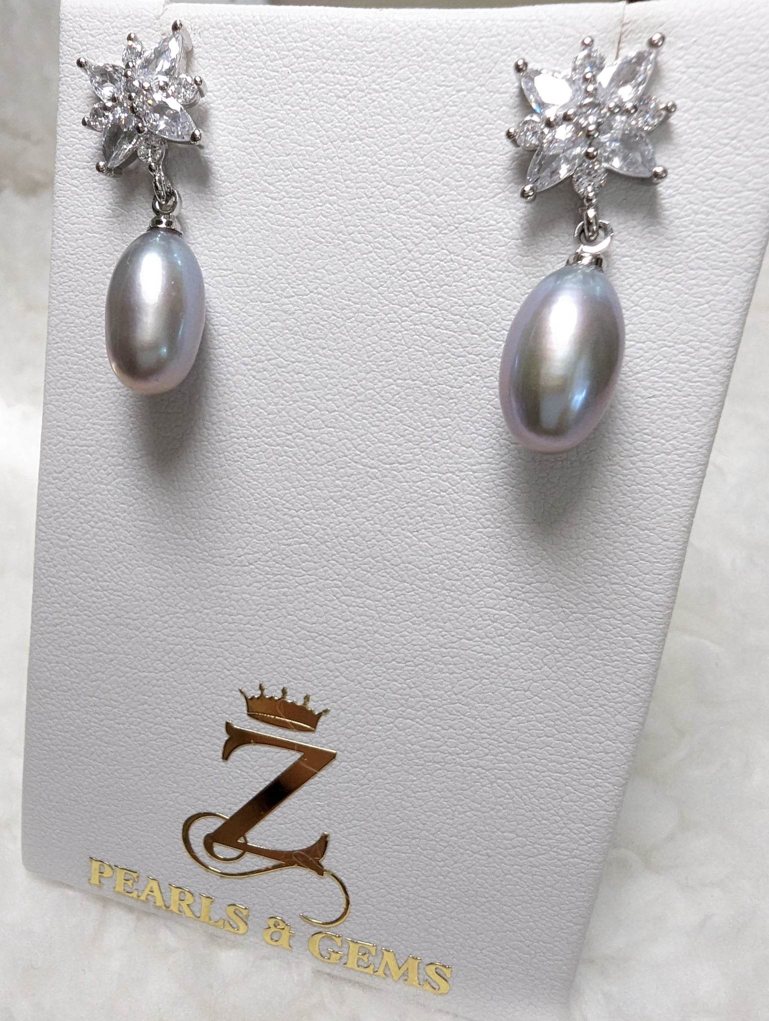 Exquisite Freshwater Pearl Earrings | Z Pearls & Gems