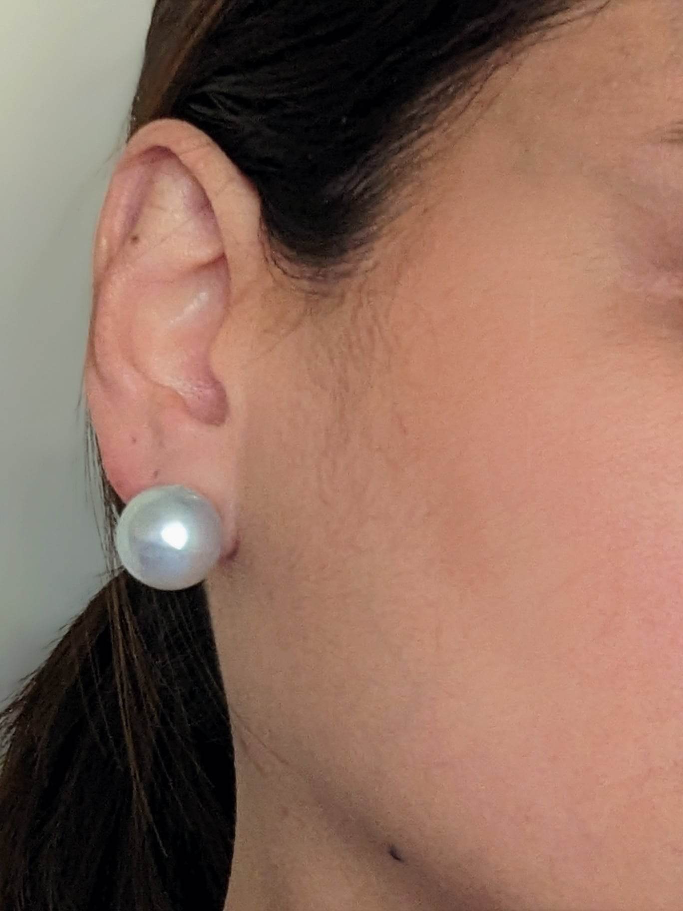 Colossal 15mm South Sea Pearl Earrings