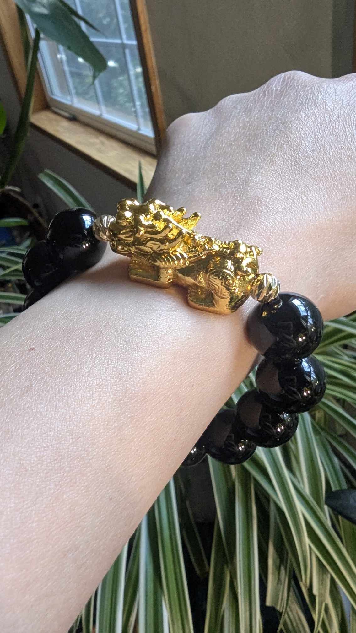 Black Onyx with Piyao bracelet