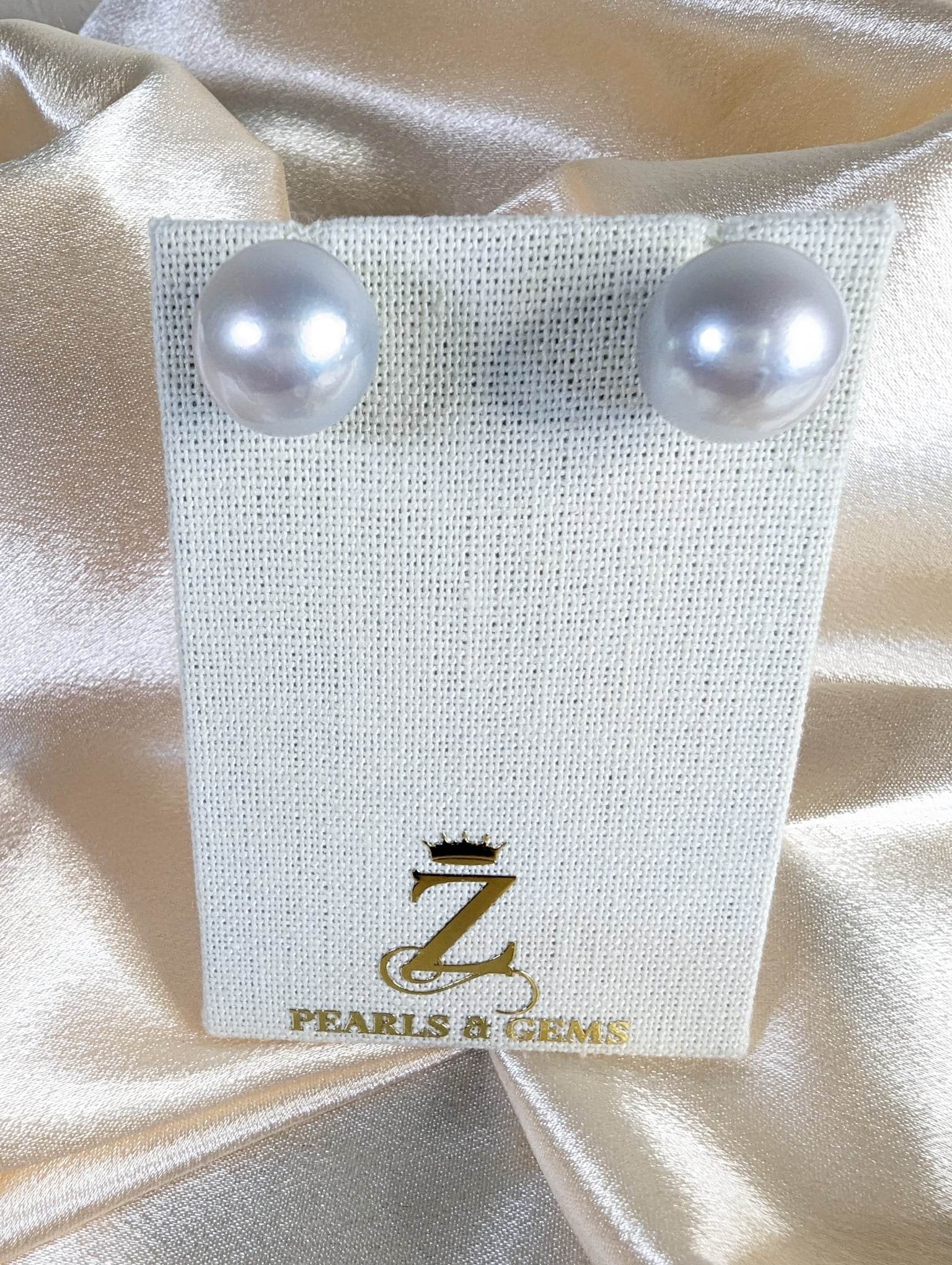 Colossal 15mm South Sea Pearl Earrings