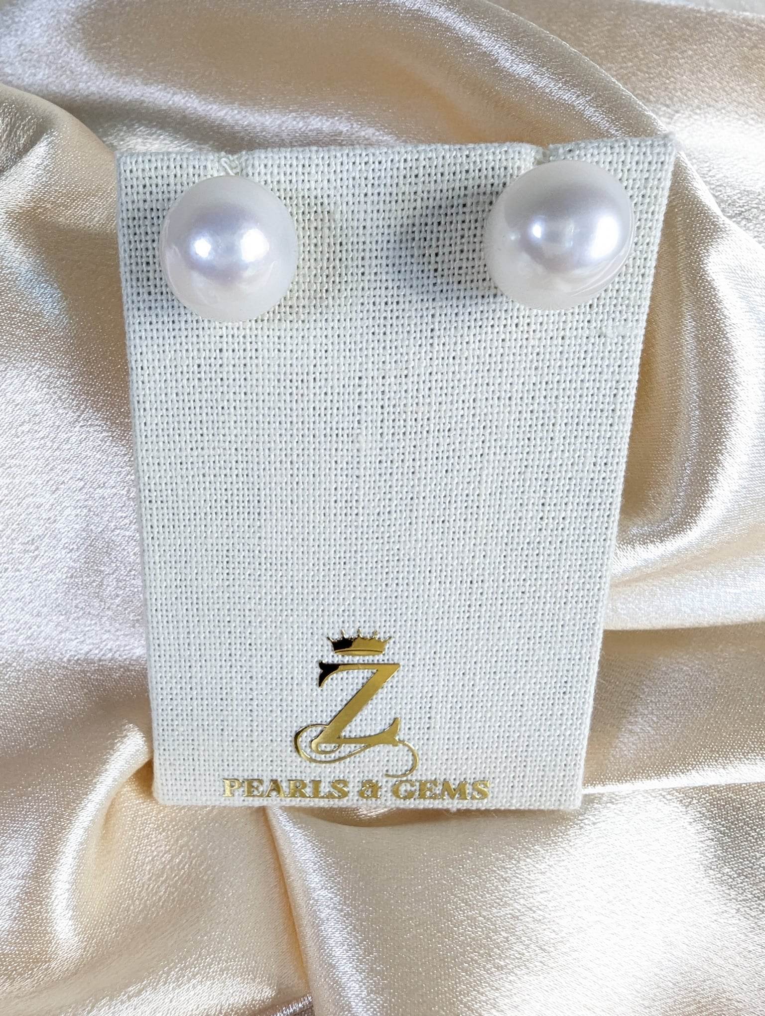 Colossal 15mm South Sea Pearl Earrings